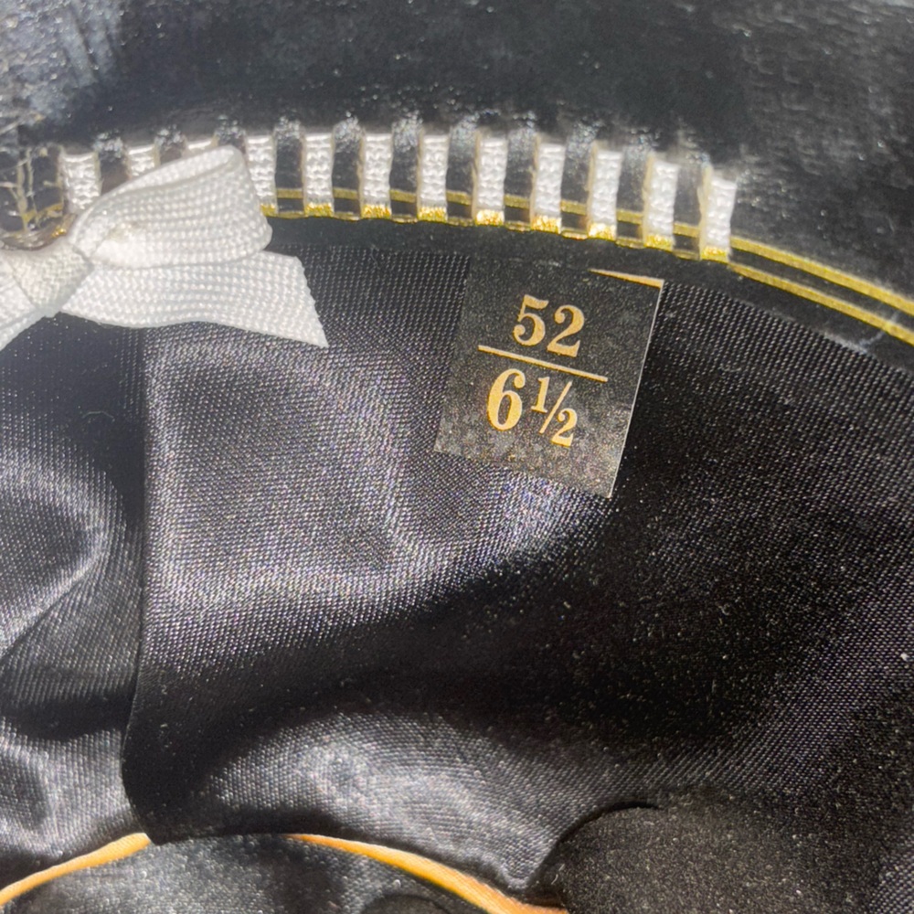 Resistol Black gold 20X Beaver Self-Conforming Cowboy Hat, Size 6 1/2 Black - Picture 8 of 11